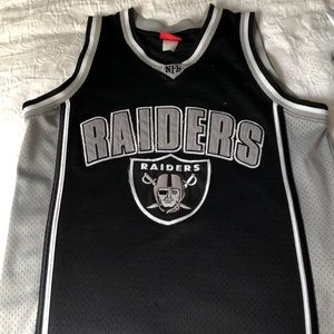 oakland raiders basketball jersey